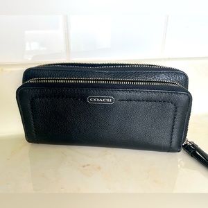 Coach Accordian Zip Wallet